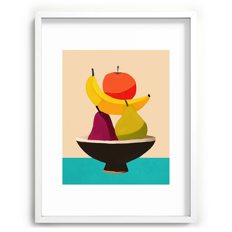 Summer Fruit Bowl Framed Art Print Gallery Image 79