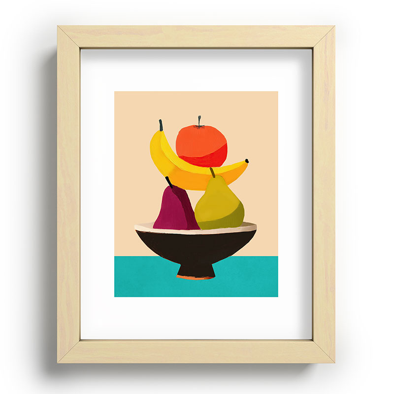 Summer Fruit Bowl Framed Art Print Gallery Image 69