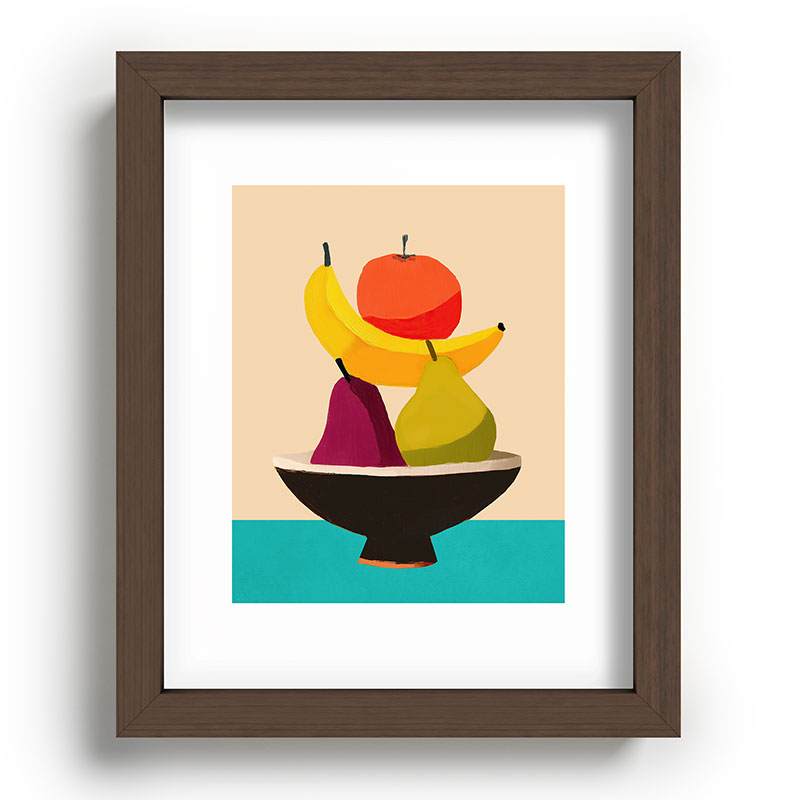 Summer Fruit Bowl Framed Art Print Gallery Image 63