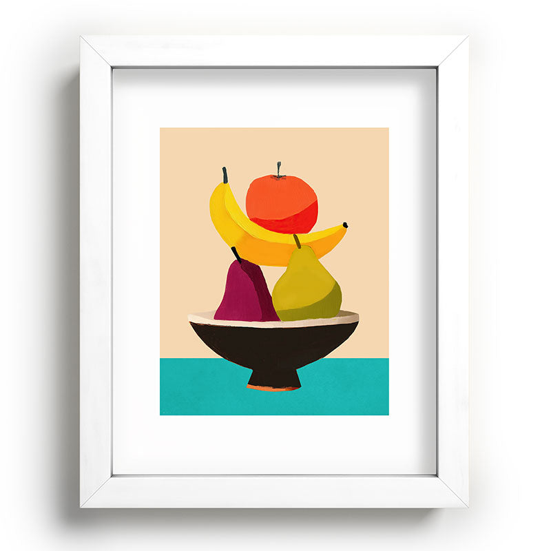 Summer Fruit Bowl Framed Art Print Gallery Image 75