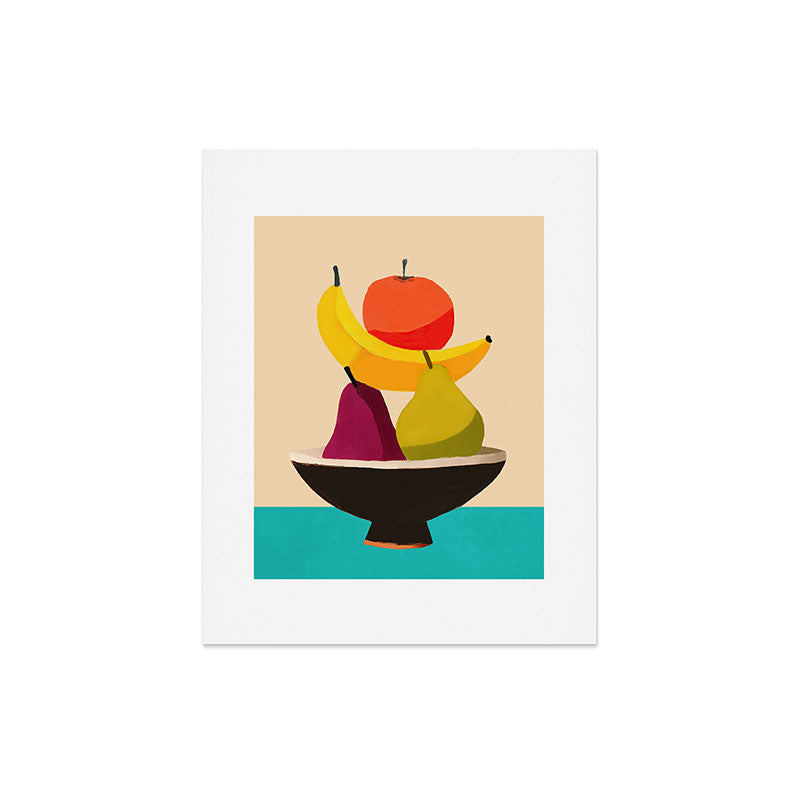 Summer Fruit Bowl Art Print Gallery Image 5