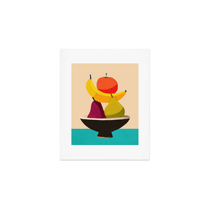 Summer Fruit Bowl Art Print Gallery Image 1