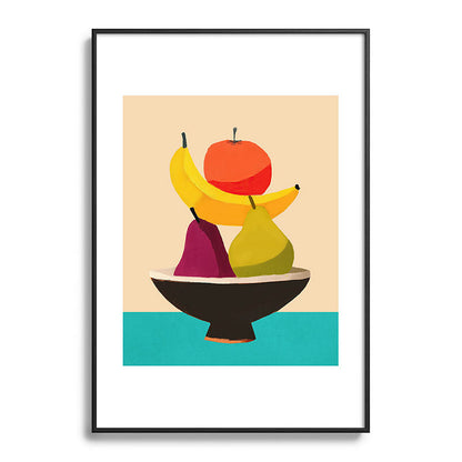 Summer Fruit Bowl Framed Art Print Gallery Image 83