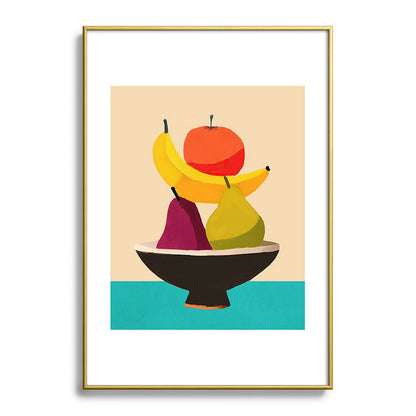 Summer Fruit Bowl Framed Art Print Gallery Image 90