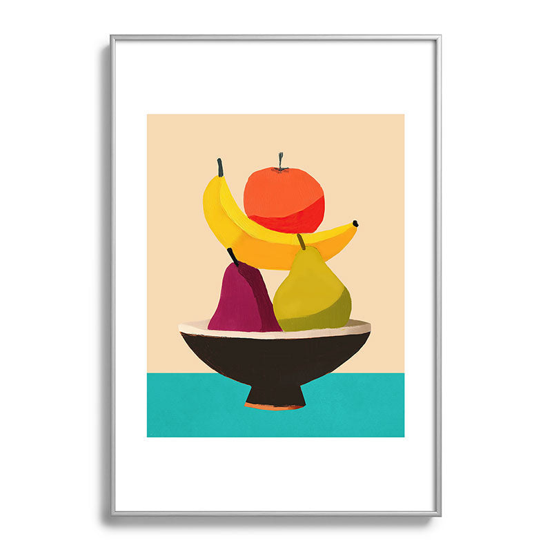 Summer Fruit Bowl Framed Art Print Gallery Image 97