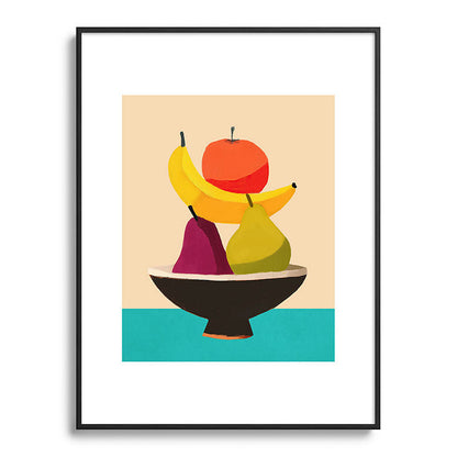 Summer Fruit Bowl Framed Art Print Gallery Image 85