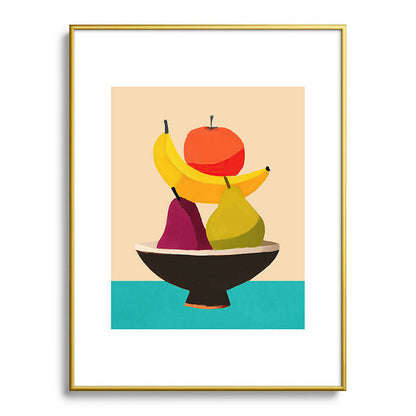 Summer Fruit Bowl Framed Art Print Gallery Image 92