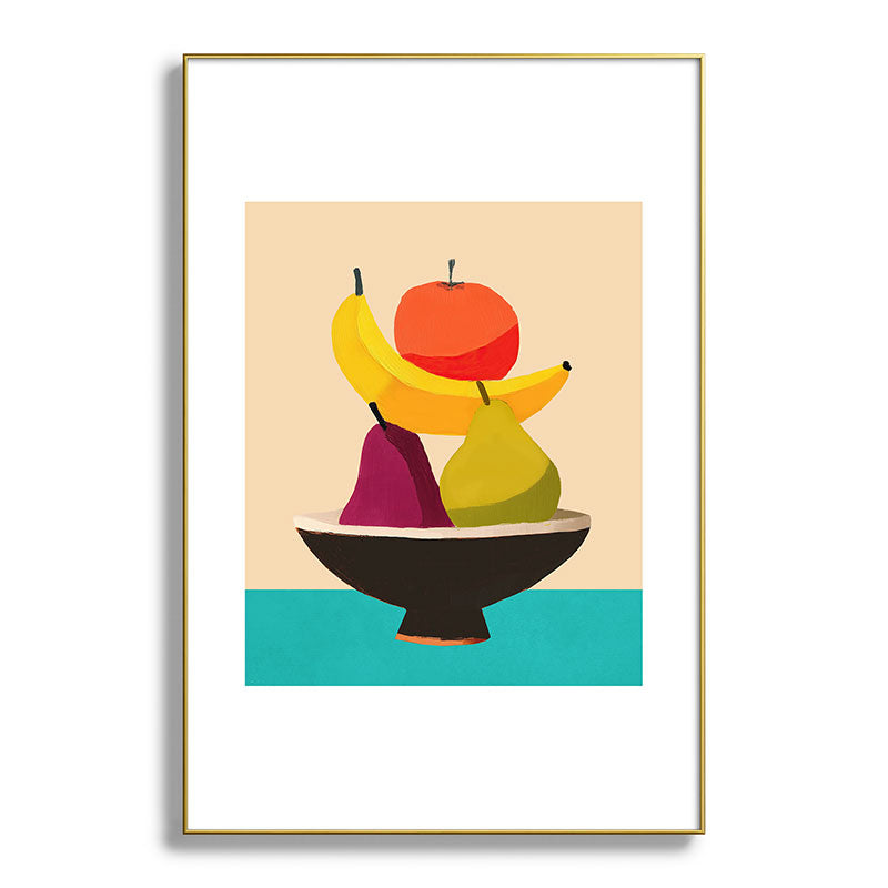 Summer Fruit Bowl Framed Art Print Gallery Image 94
