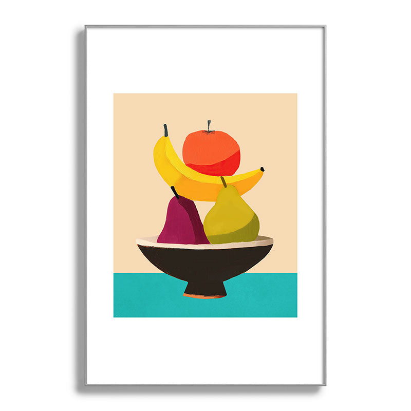 Summer Fruit Bowl Framed Art Print Gallery Image 100