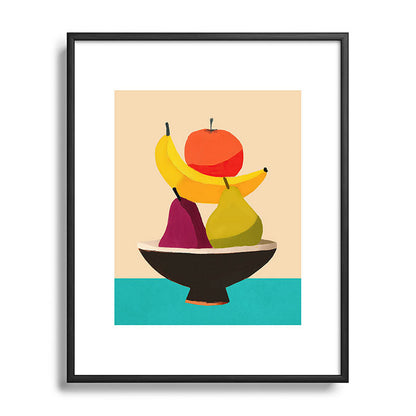 Summer Fruit Bowl Framed Art Print Gallery Image 81