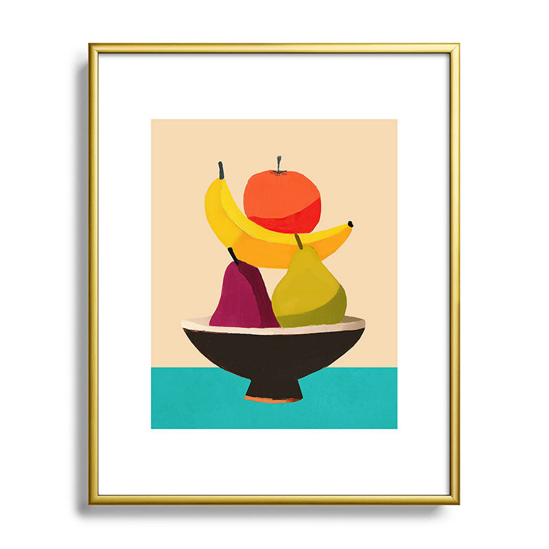 Summer Fruit Bowl Framed Art Print Gallery Image 88