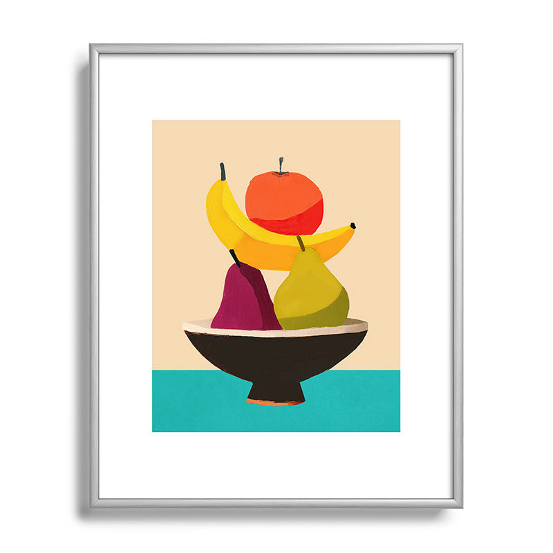 Summer Fruit Bowl Framed Art Print Gallery Image 96