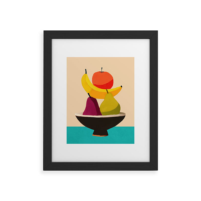 Summer Fruit Bowl Framed Art Print Gallery Image 32