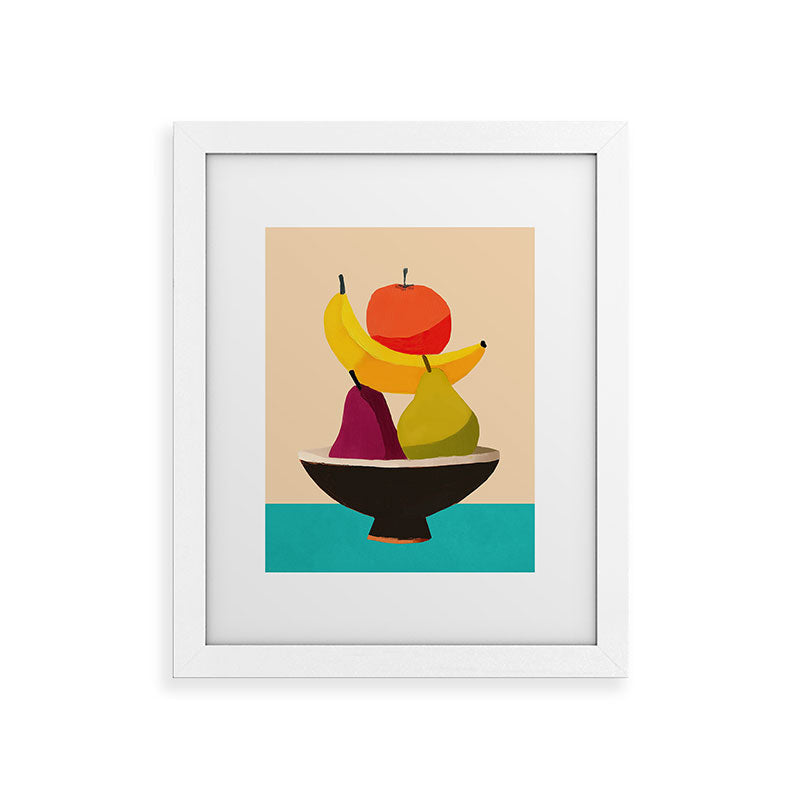 Summer Fruit Bowl Framed Art Print Gallery Image 54