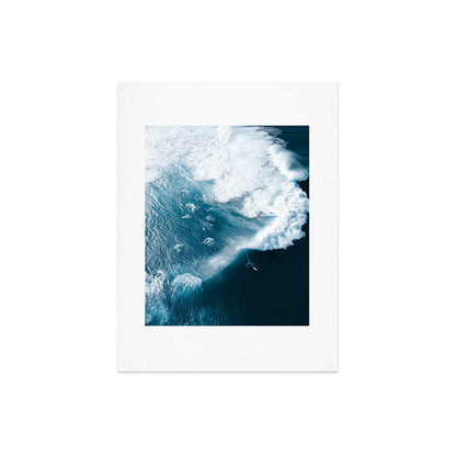 Surfers in Motion - Aerial Ocean Wave Photography Art Print Gallery Image 6