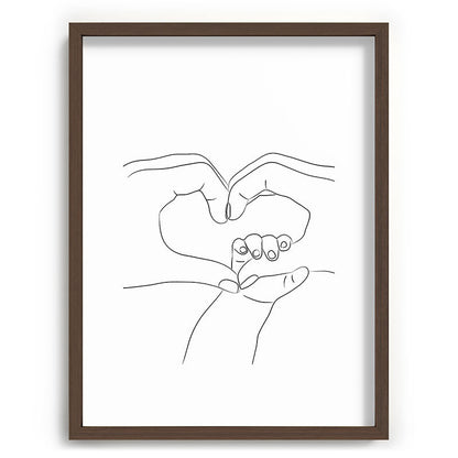 Unconditional Love Framed Art Print Gallery Image 92