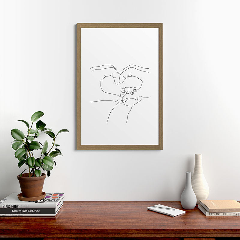 Unconditional Love Framed Art Print Gallery Image 56