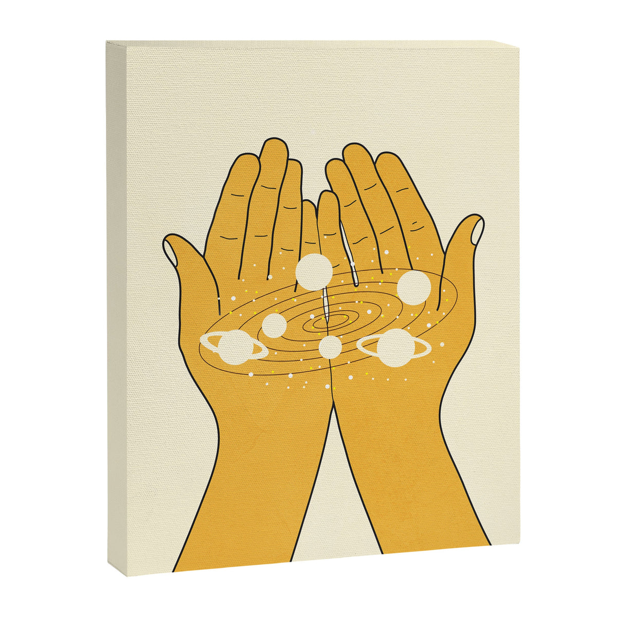 Universe in My Hands Canvas Print Gallery Image 1