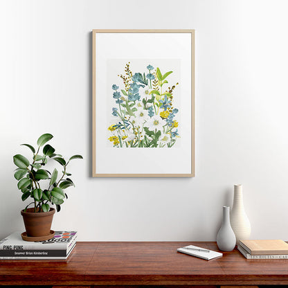 Wildflowers VI Framed Art Print Gallery Image 20