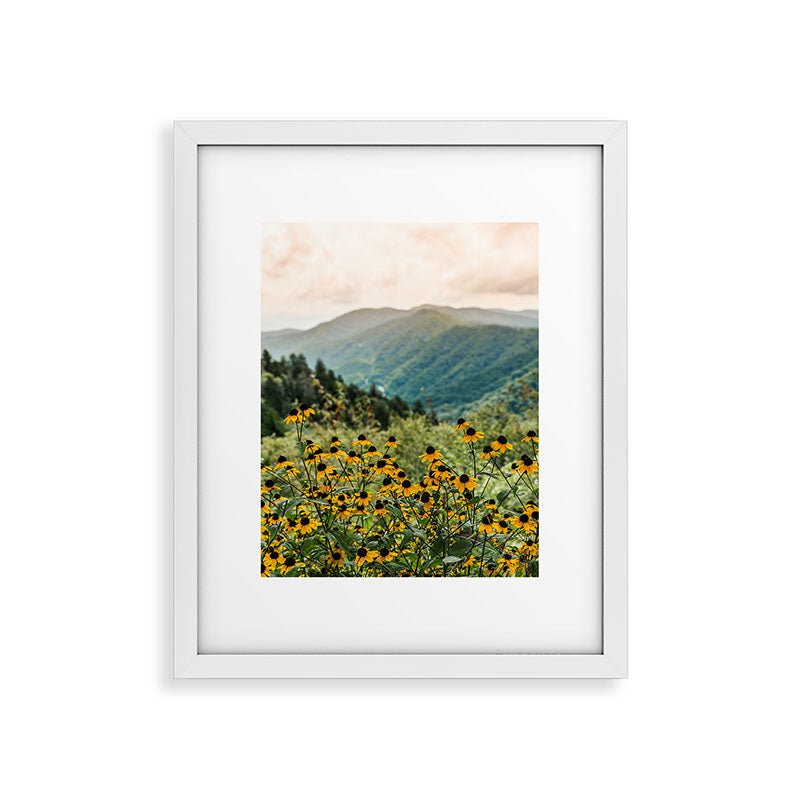 Smoky Mountains Wildflower Nature Photography Framed Art Print Gallery Image 25