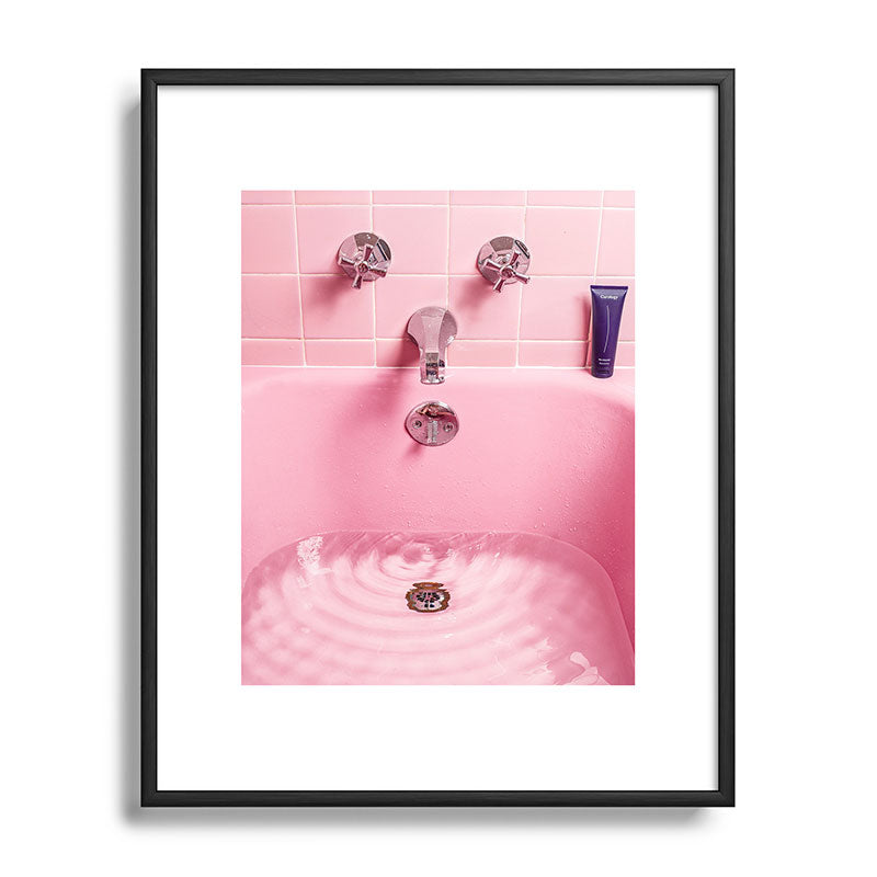 Pink Bathtub Framed Art Print Gallery Image 81
