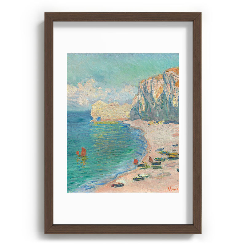 Claude Monet beach Framed Art Print Gallery Image 89
