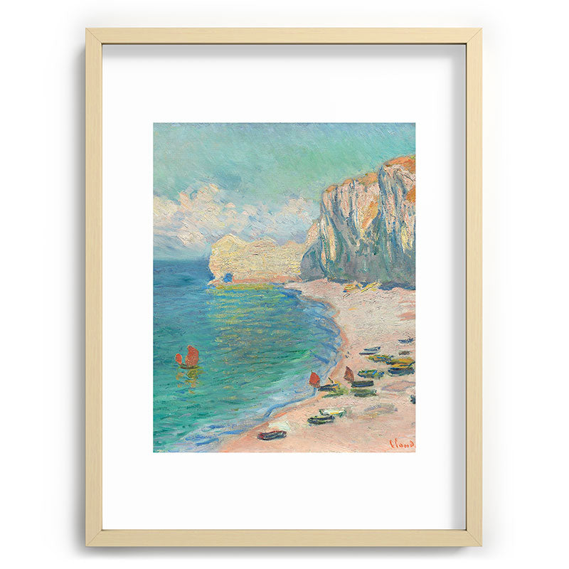 Claude Monet beach Framed Art Print Gallery Image 100