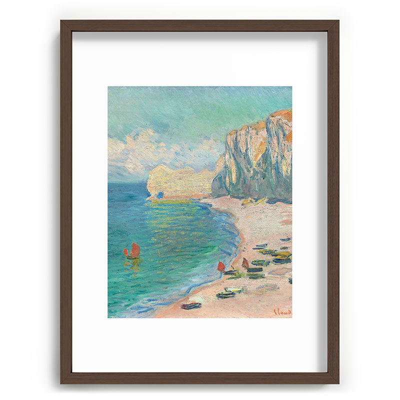 Claude Monet beach Framed Art Print Gallery Image 92