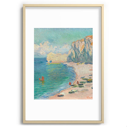 Claude Monet beach Framed Art Print Gallery Image 102