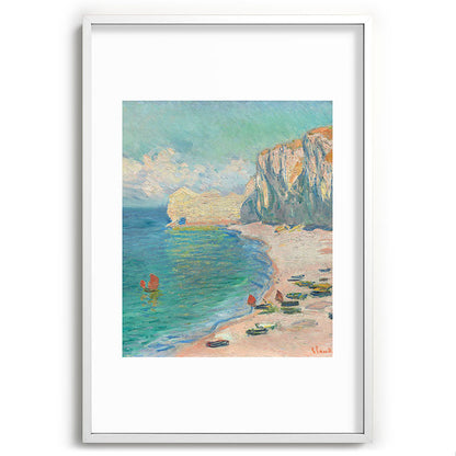 Claude Monet beach Framed Art Print Gallery Image 110