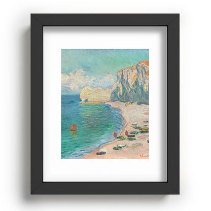 Claude Monet beach Framed Art Print Gallery Image 78