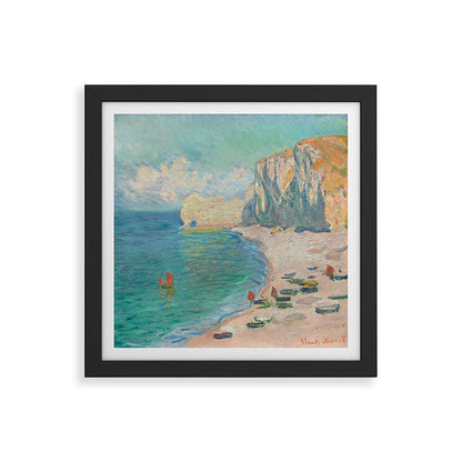 Claude Monet beach Framed Art Print Gallery Image 50
