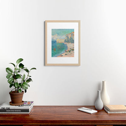 Claude Monet beach Framed Art Print Gallery Image 64