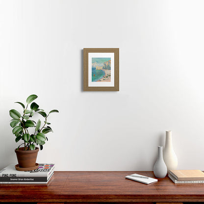 Claude Monet beach Framed Art Print Gallery Image 51