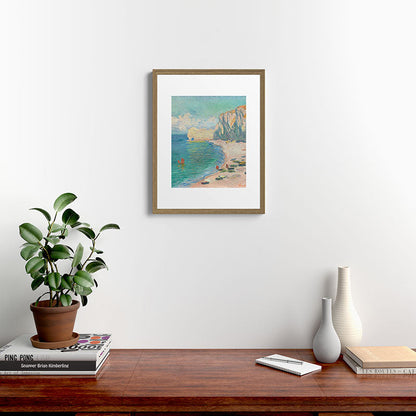 Claude Monet beach Framed Art Print Gallery Image 16