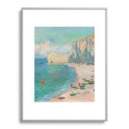 Claude Monet beach Framed Art Print Gallery Image 135
