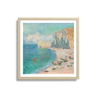 Claude Monet beach Framed Art Print Gallery Image 27