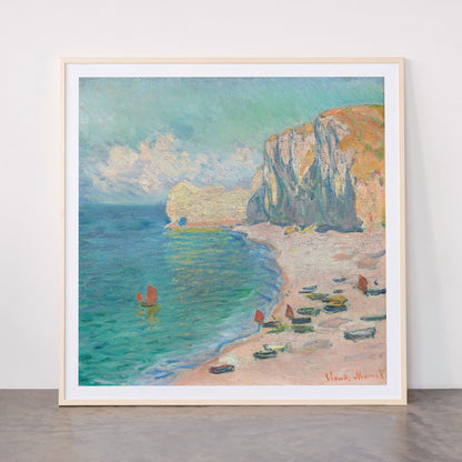 Claude Monet beach Framed Art Print Gallery Image 33