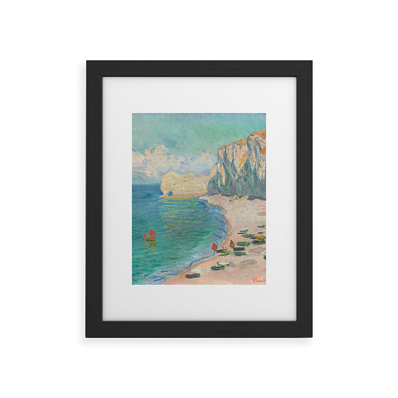 Claude Monet beach Framed Art Print Gallery Image 40