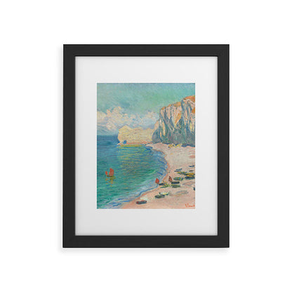 Claude Monet beach Framed Art Print Gallery Image 40
