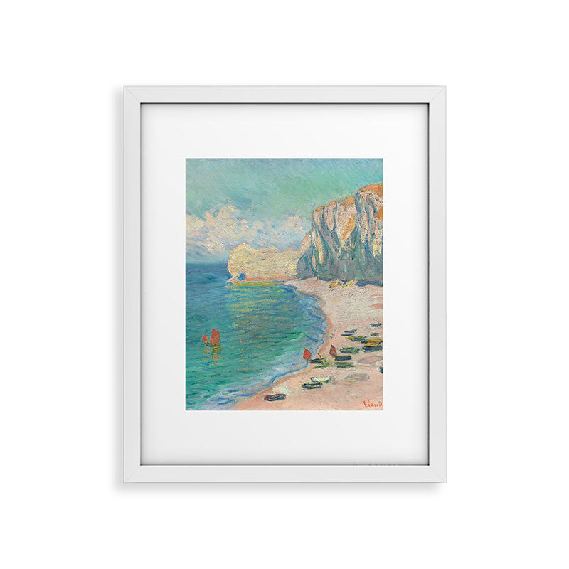 Claude Monet beach Framed Art Print Gallery Image 31