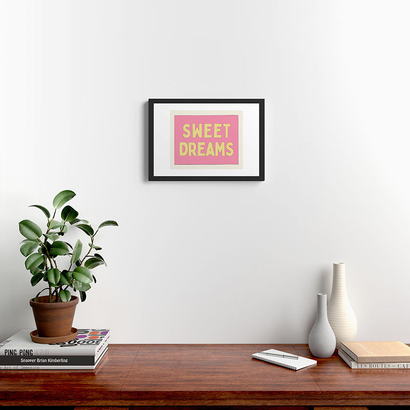 Sweet Dreams Framed Art Print Gallery Image 4