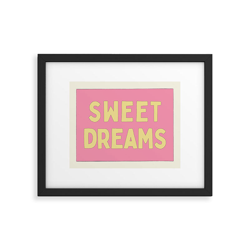 Sweet Dreams Framed Art Print Gallery Image 1