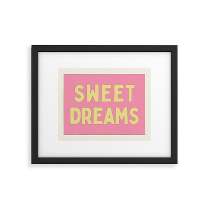 Sweet Dreams Framed Art Print Gallery Image 1