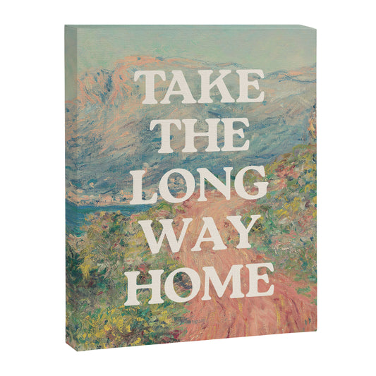 Take The Long Way Home Canvas Print Gallery Image 2