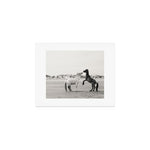 Wild Horses 4 - Black and White Art Print Gallery Image 1