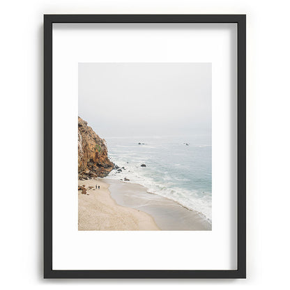 Coast in Malibu Print - Point Dume Pirate's Cove Beach - Coastal Boho Framed Art Print Gallery Image 83