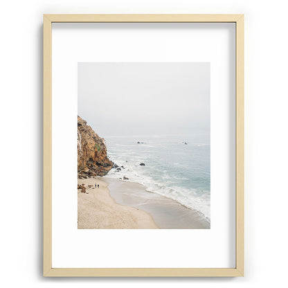 Coast in Malibu Print - Point Dume Pirate's Cove Beach - Coastal Boho Framed Art Print Gallery Image 100