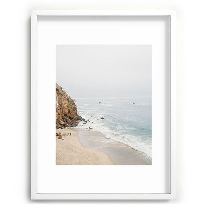 Coast in Malibu Print - Point Dume Pirate's Cove Beach - Coastal Boho Framed Art Print Gallery Image 108