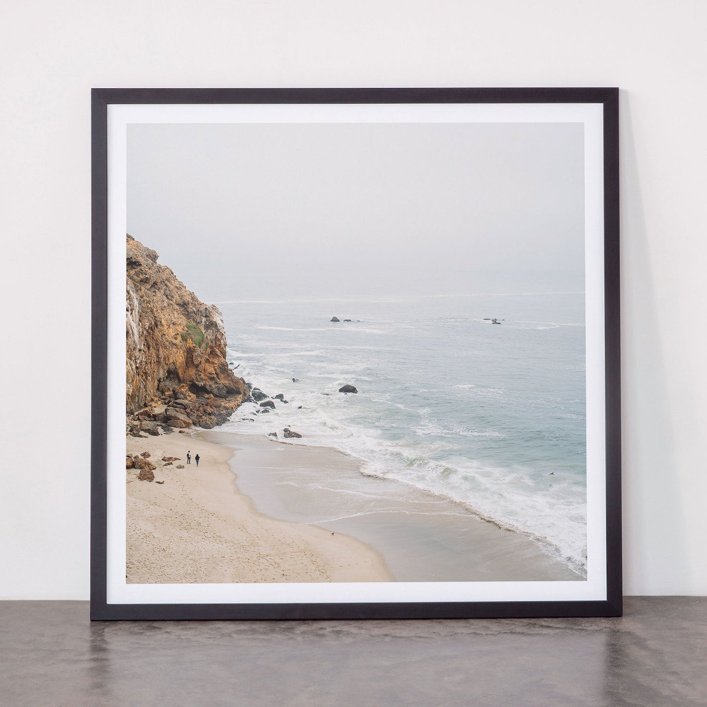 Coast in Malibu Print - Point Dume Pirate's Cove Beach - Coastal Boho Framed Art Print Gallery Image 55